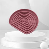 Slow Food Anti-choke Silicone With Suction Cup Pet Food Basin