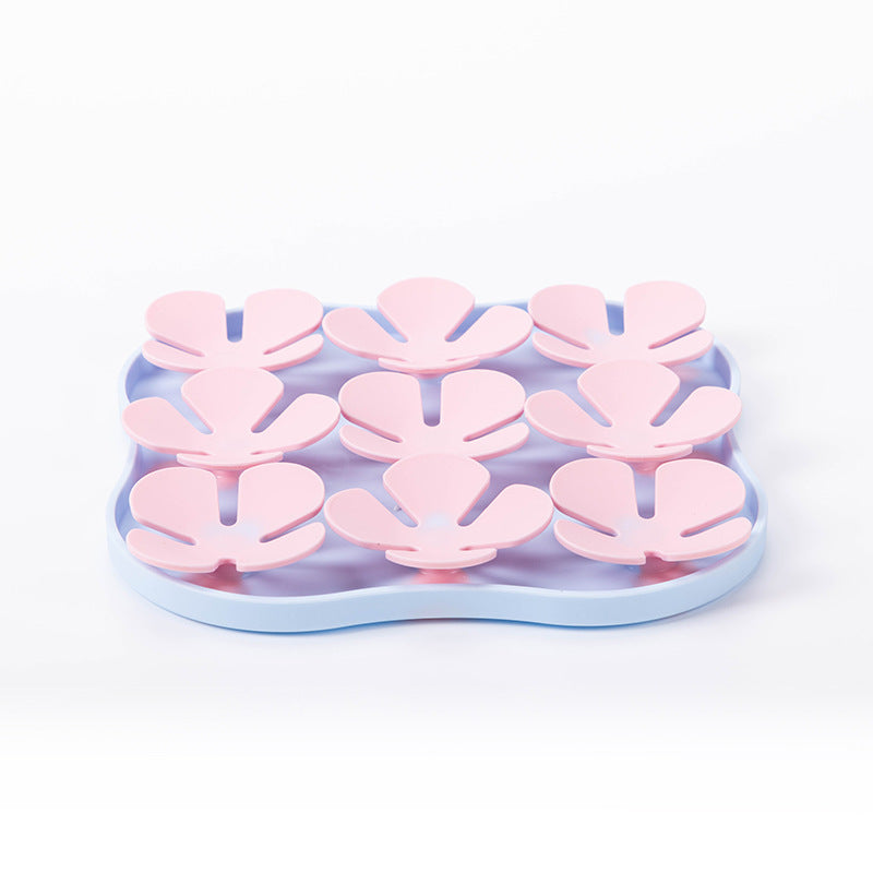 Slow Feeder Dog Bowls Silicone Slow Feeder Lick Down Eating Pet Calming Mat Anxiety Relief Training Wet Food Lick Pad With Suction Cup Interactive Feed Game Toy All Breed Dogs