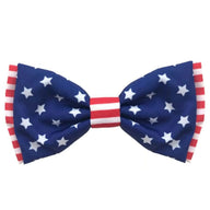 Huxley & Kent Bow Tie for Pets | Liberty (Large) | 4th of July Bow Tie Collar Attachment | Fun Bow Ties for Dogs & Cats | Cute Comfortable and Durable | H&K Bow Tie