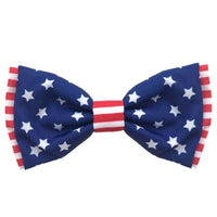 Huxley & Kent Bow Tie for Pets | Liberty (Large) | 4th of July Bow Tie Collar Attachment | Fun Bow Ties for Dogs & Cats | Cute Comfortable and Durable | H&K Bow Tie